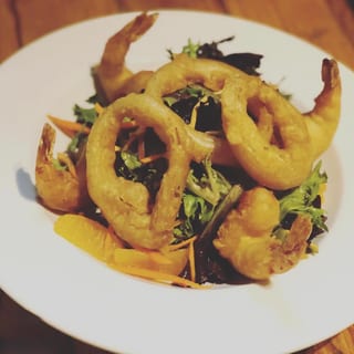 Tempura Shrimp Salad
