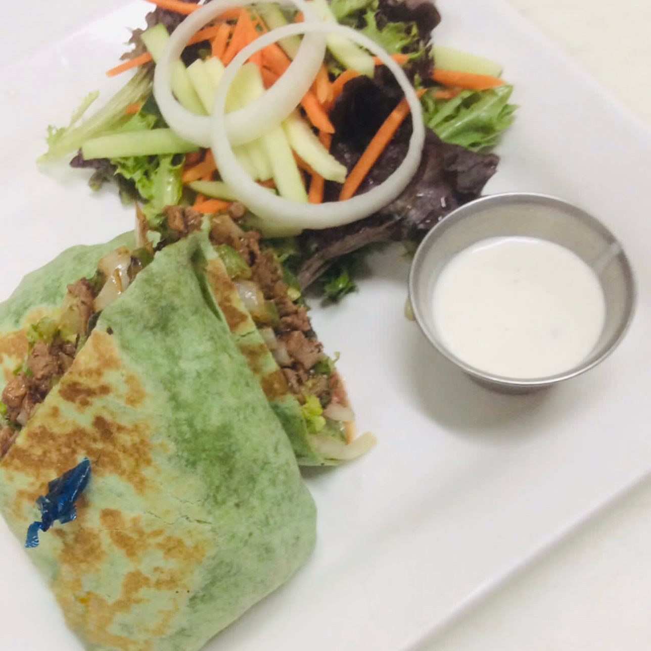 Steak Fajita Wraps.