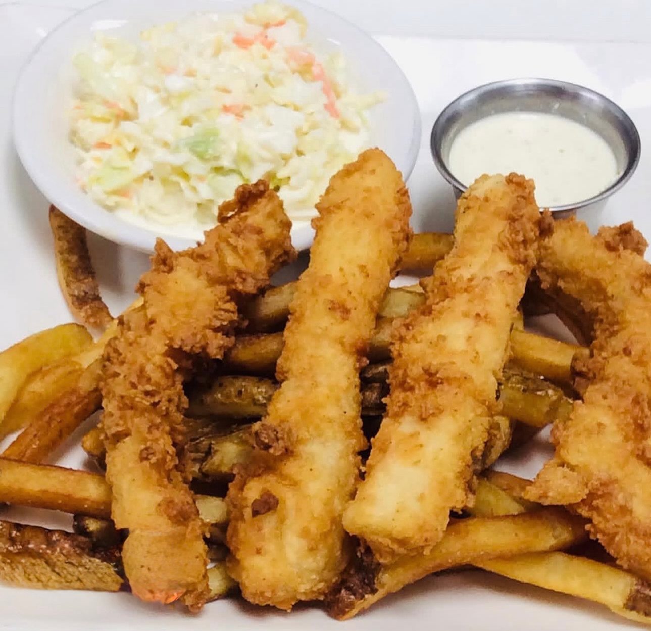 Fish and Chips.