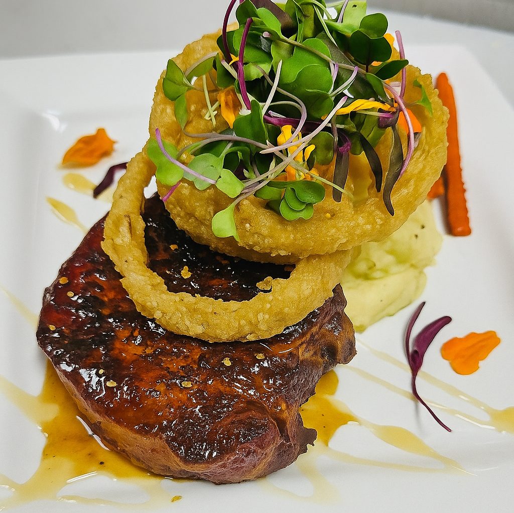 Honey Mesquite Pork Chop.